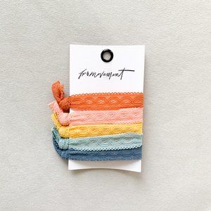 Free People Colorful Hair Tie Set